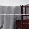 Vintage Linen Chair Cover - Platinum