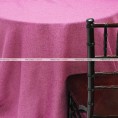 Vintage Linen Chair Cover - Fuchsia