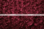 Mini Rosette Draping - Burgundy