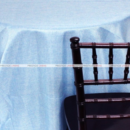 Vintage Linen Table Linen - Baby Blue