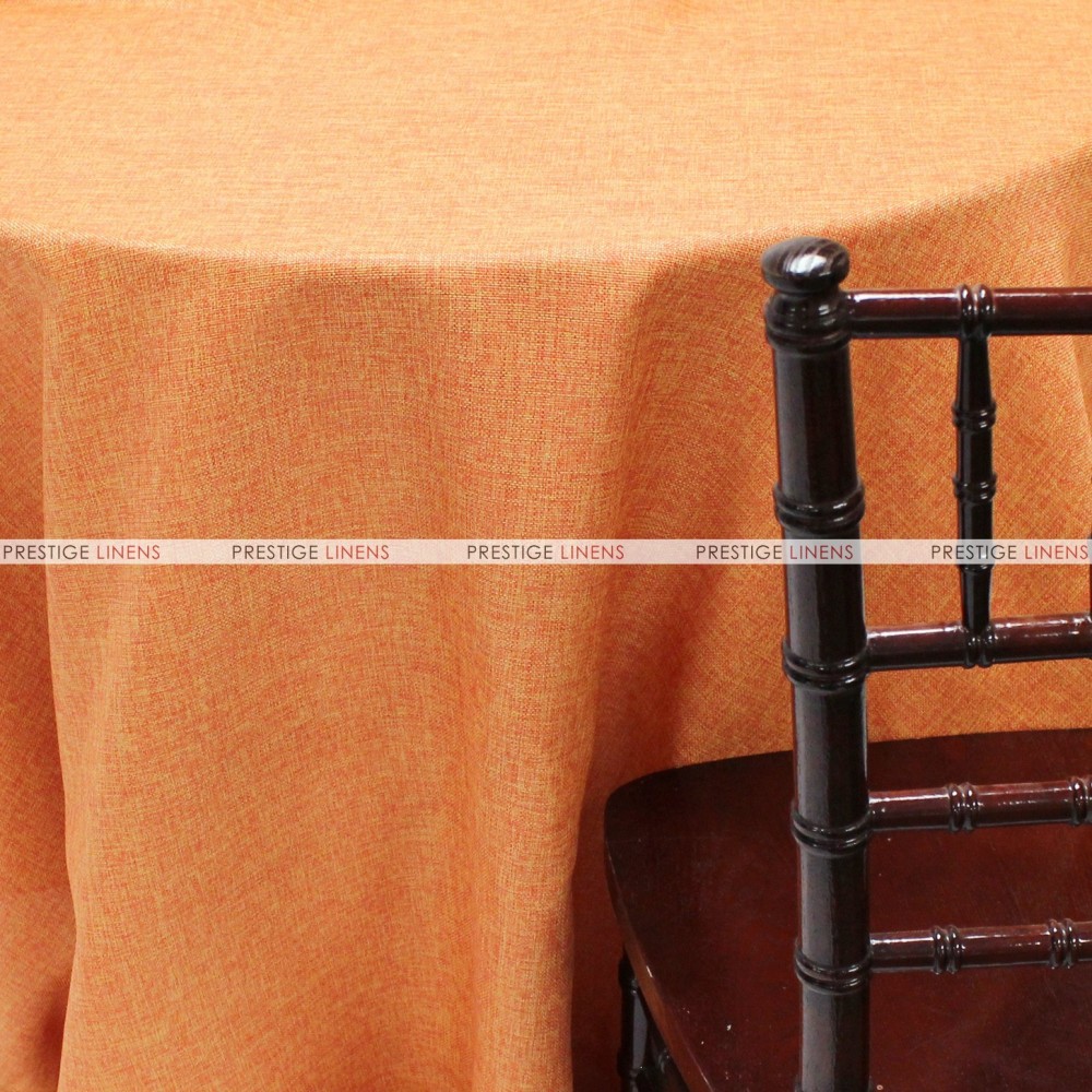 Vintage Linen Table Linen - Orange - Prestige Linens