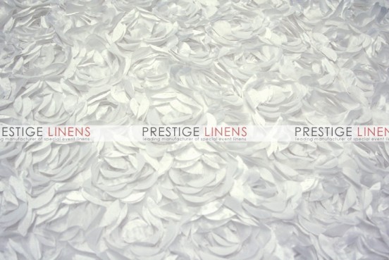 Mini Rosette Draping - White