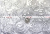 Mini Rosette Draping - White