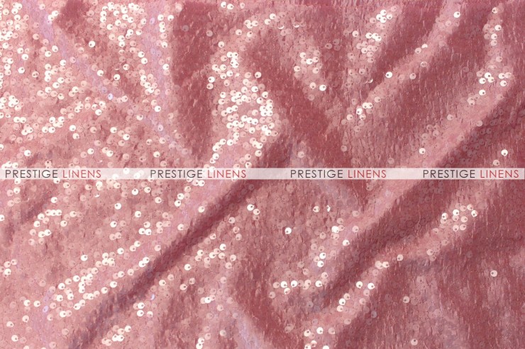 Taffeta Sequins Embroidery Draping - Rose