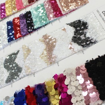 Sequins Color Card