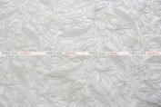 French Lace Table Runner - Ivory