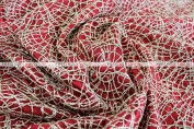 Array - Fabric by the yard - Red