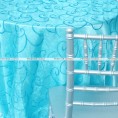 Ferial Organza - Fabric by the yard - Aqua