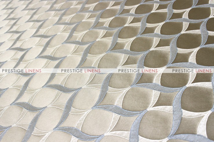 Helix - Fabric by the yard - Taupe