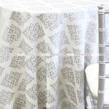 CHELSEA TABLE LINEN - SILVER