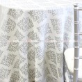 CHELSEA TABLE RUNNER - SILVER