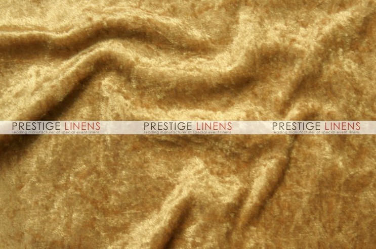 Panne Velvet Draping - Gold