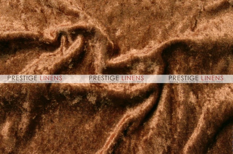 Panne Velvet Draping - Mocha