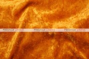 Panne Velvet Draping - Orange
