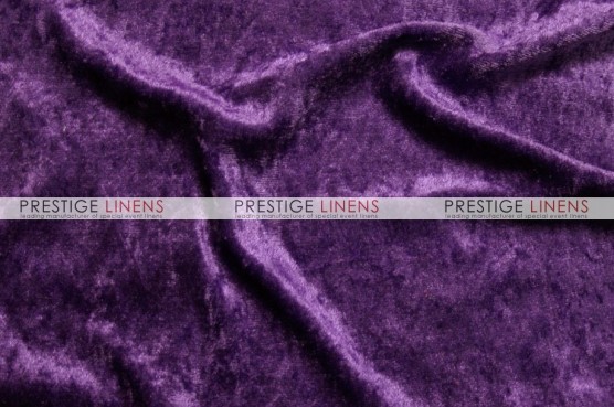 Panne Velvet Draping - Plum