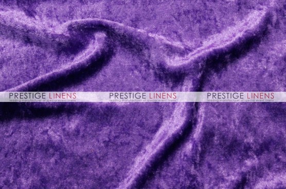 Panne Velvet Draping - Purple