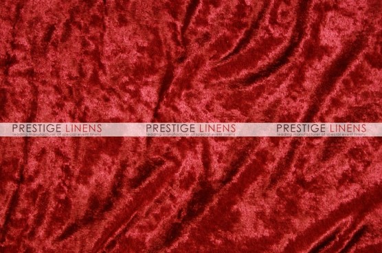 Panne Velvet Draping - Red