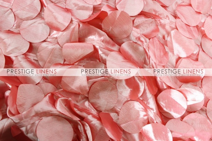 Petal Taffeta Draping - Coral