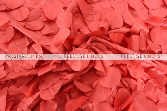 Petal Taffeta Draping - Red