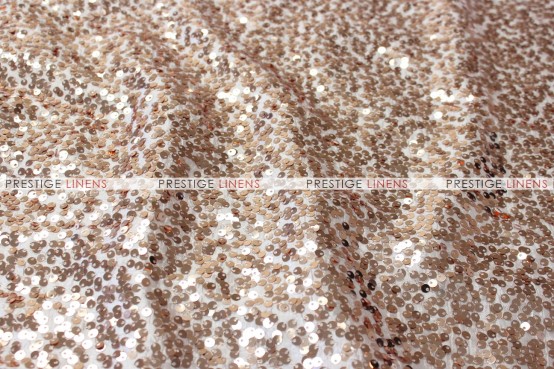 Taffeta Sequins Embroidery - Fabric by the yard - Champagne