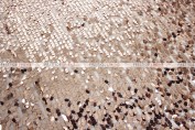Teardrop Sequins - Fabric by the yard - Blush