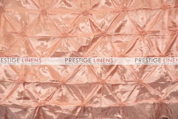 Pinwheel Taffeta Draping - Peach