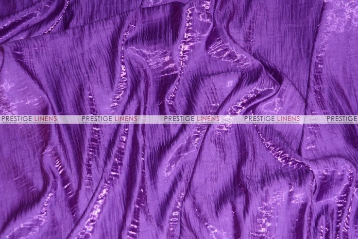 Iridescent Crush Table Linen - Purple