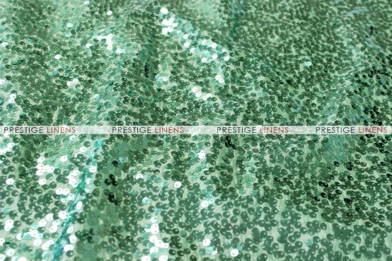 Taffeta Sequins Embroidery Table Runner - Mint