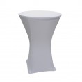 Spandex Tablecloth - 30 Inch Cocktail - White