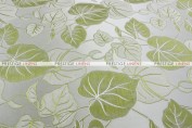 Rose Vine Table Linen - Grass