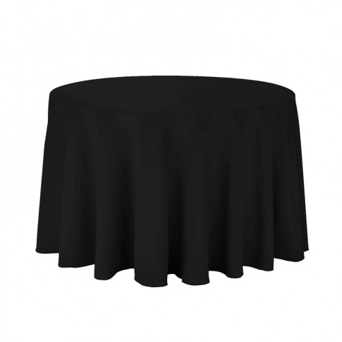 Polyester 90 Round Tablecloths, 90 Round Table Linens