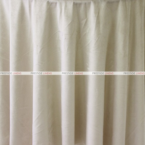 Velveteen Draping - 72" Wide - Ivory