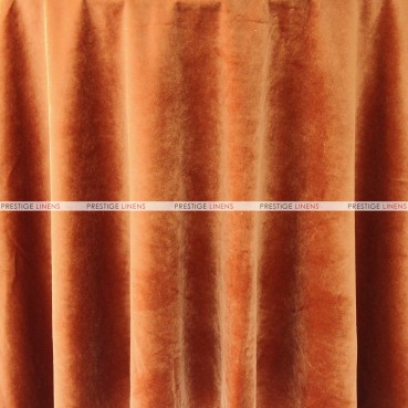 Velveteen Draping - 72" Wide - Rust