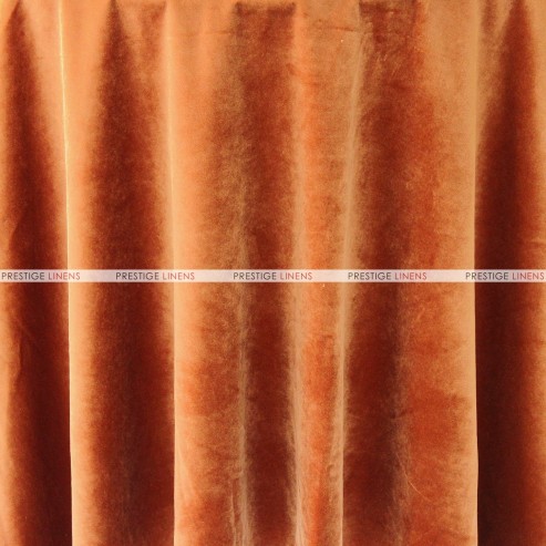 Velveteen Draping - 72" Wide - Rust