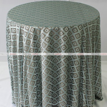 Sheer Illusion Table Linen - Diamond - Blue