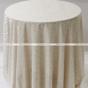 Sheer Illusion Table Linen - Diamond - Natural