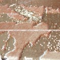 Chameleon Sequins Table Linen - Dull Blush Shiny Blush