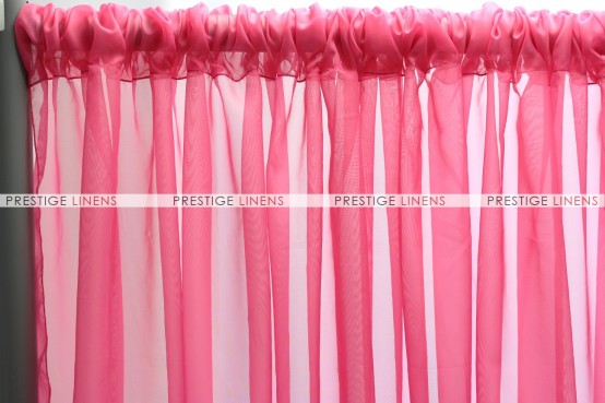 Voile Draping - Hot Pink