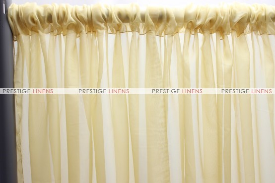 Voile Draping - Gold