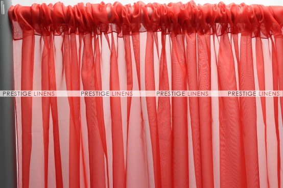Voile Draping - Red