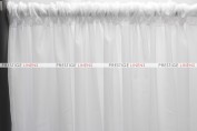 Voile Draping - White