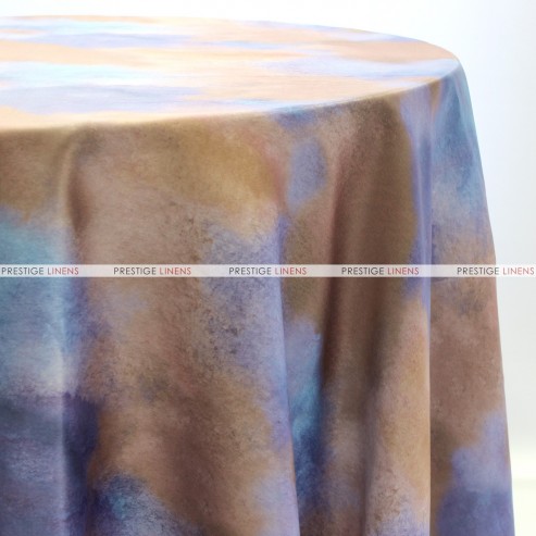 TIE DYE TABLE LINEN - NAVY