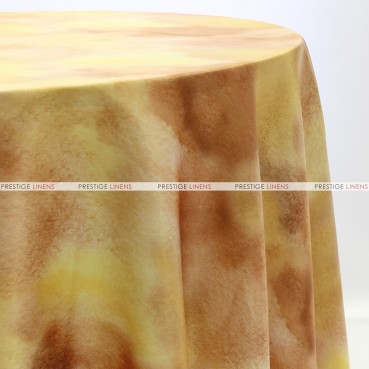 TIE DYE TABLE LINEN - SUNFLOWER