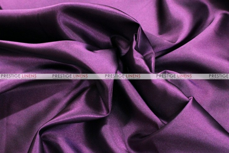 Bridal Satin Table Skirting - 1047 Dk Plum