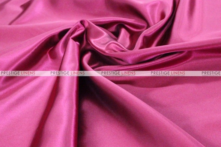 Bridal Satin Table Skirting - 529 Fuchsia