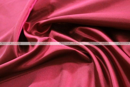 Bridal Satin Table Skirting - 627 Cranberry