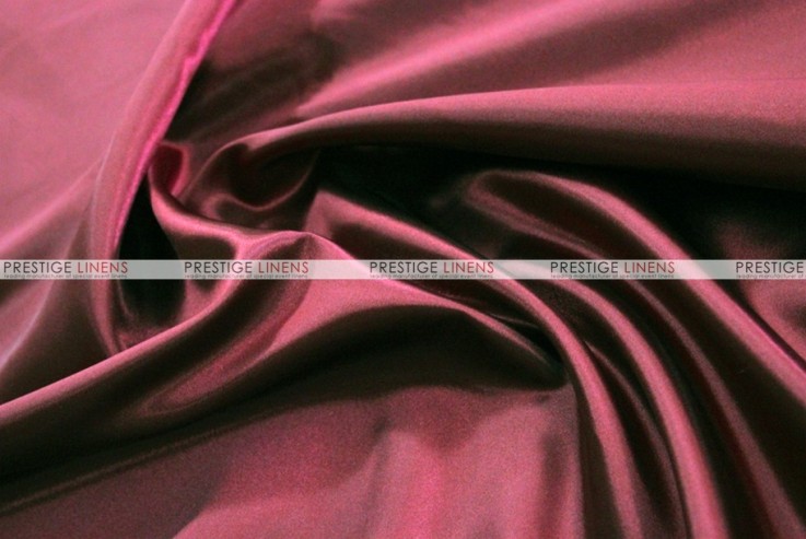 Bridal Satin Table Skirting - 628 Burgundy