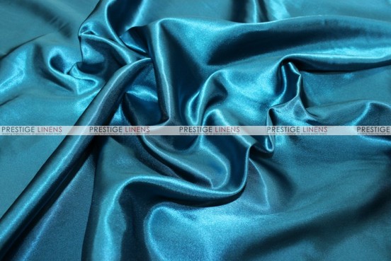 Bridal Satin Table Skirting - 768 Pucci Teal