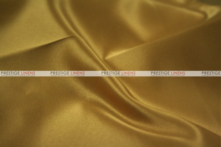 Lamour Matte Satin Table Skirting - 229 Dk Gold