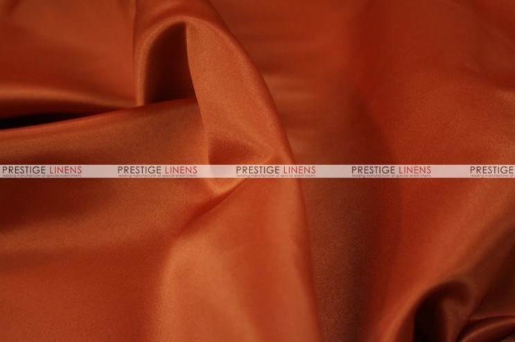 Lamour Matte Satin Table Skirting - 337 Rust